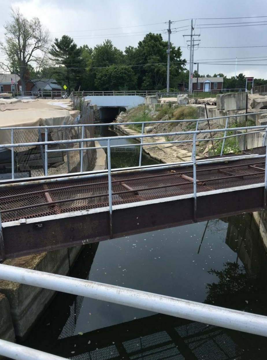 Heider Creek in Avon Lake flows directly into Lake Erie Credit: Elizabeth Miller