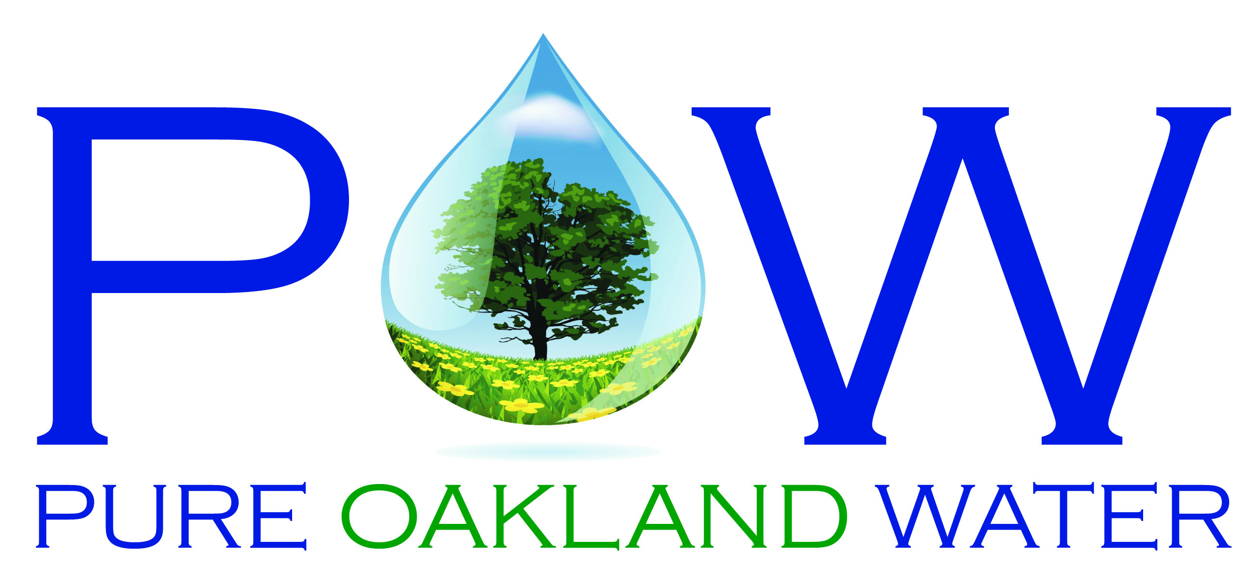 Pure Oakland Water logo
