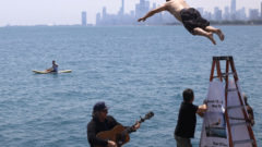 Chicago man jumps into Lake Michigan for 365th straight day