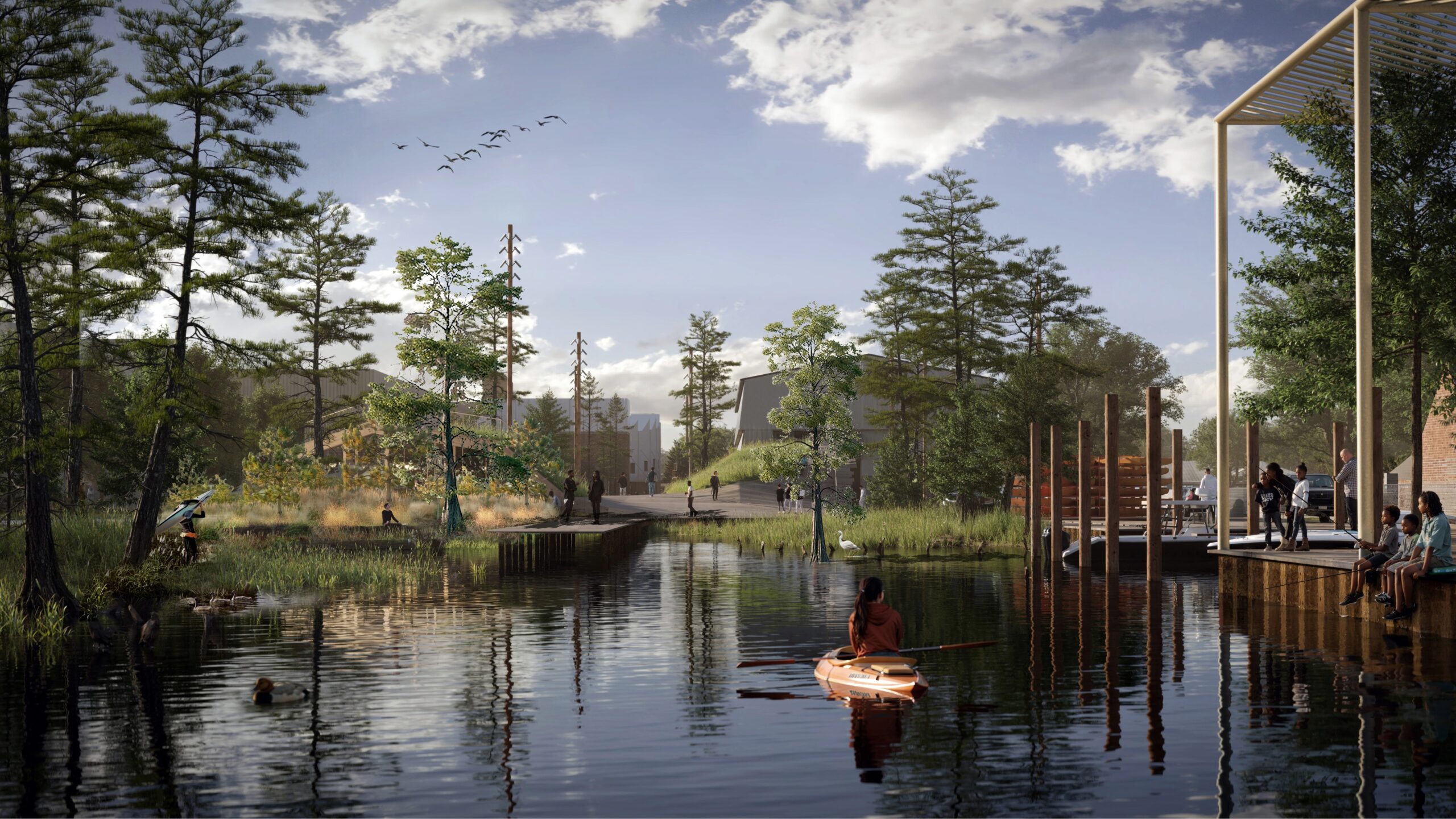 Stanton Yards development merges art, nature on Detroit River, envisions ‘thriving new community destination’