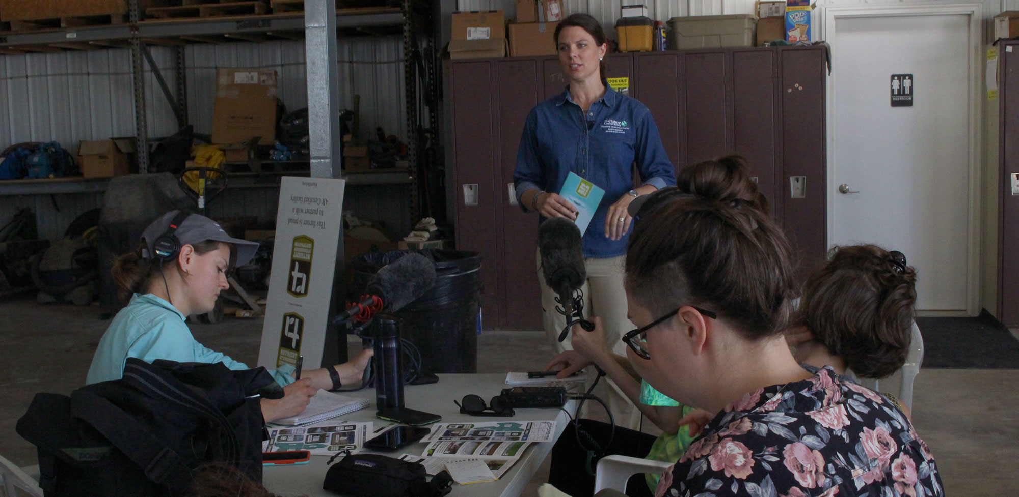 Image of writers in a room